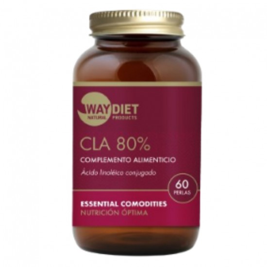 Cla 80% Acido Linoleico Conjugado Sin Gluten 60perlas Way Diet Cla 80% Acido Linoleico Conjugado Sin Gluten 60perlas Way Diet