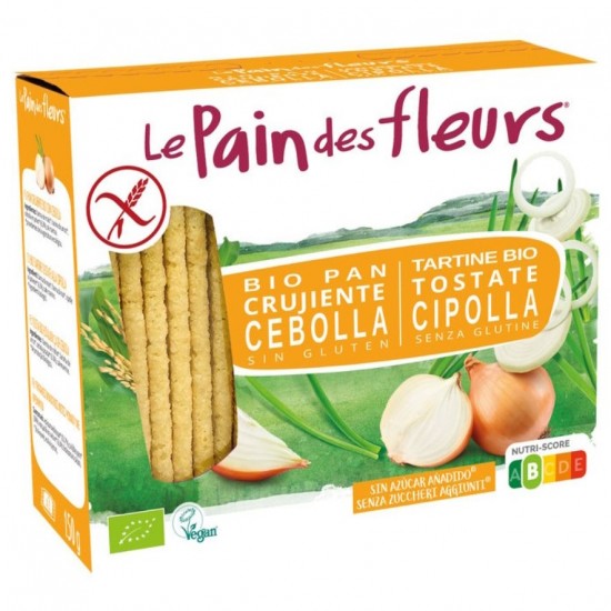 Crackers Cebolla Sin Gluten 150g Le Pain Des Fleurs Crackers Cebolla Sin Gluten 150g Le Pain Des Fleurs