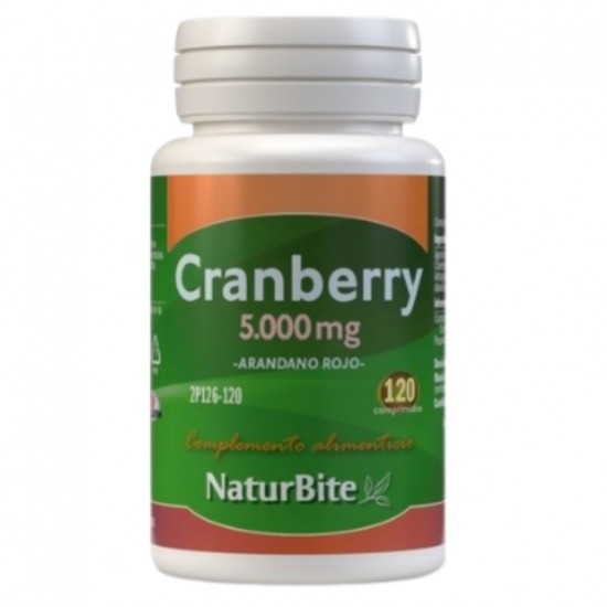 Cranberry 5000mg 120comp Naturbite Cranberry 5000mg 120comp Naturbite