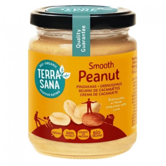 Crema de Cacahuete Bio Vegan 250g Terrasana Crema de Cacahuete Bio Vegan 250g Terrasana