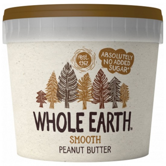 Crema de Cacahuete Suave 1kg Whole Earth