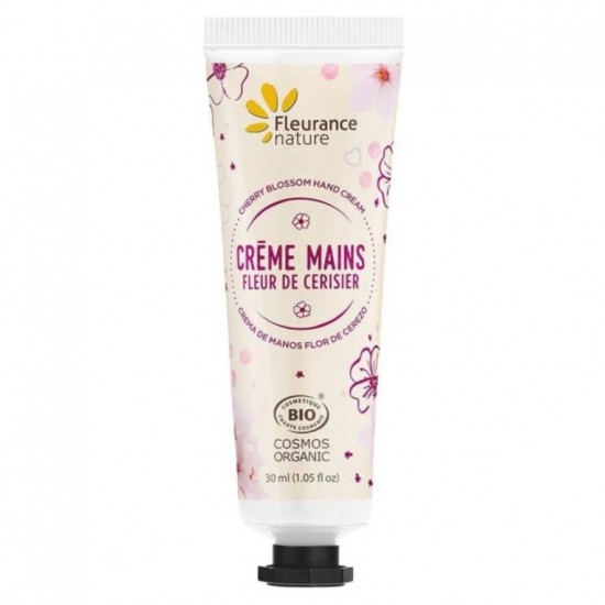Crema de Manos Flor de Cerezo Bio 30ml Fleurance Nature Crema de Manos Flor de Cerezo Bio 30ml Fleurance Nature
