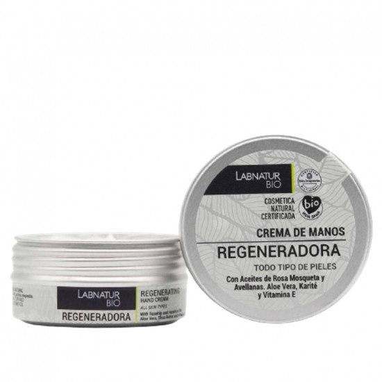 Crema Manos Regeneradora 50ml Labnatur Crema Manos Regeneradora 50ml Labnatur