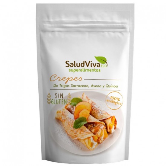 Creps de Harina Trigo Sarraceno Quinoa Eco 285gr Salud Viva