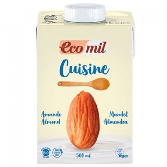 Cuisine Almond Bio 500 ml Ecomil