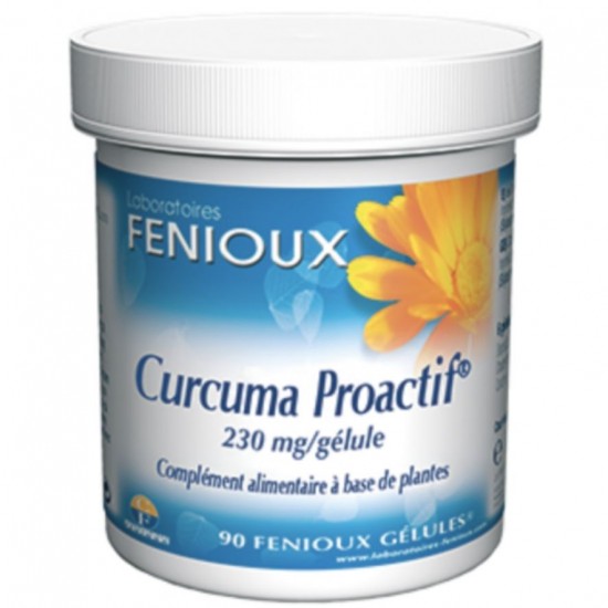 Curcuma Proactif 230Mg 90caps Fenioux Curcuma Proactif 230Mg 90caps Fenioux