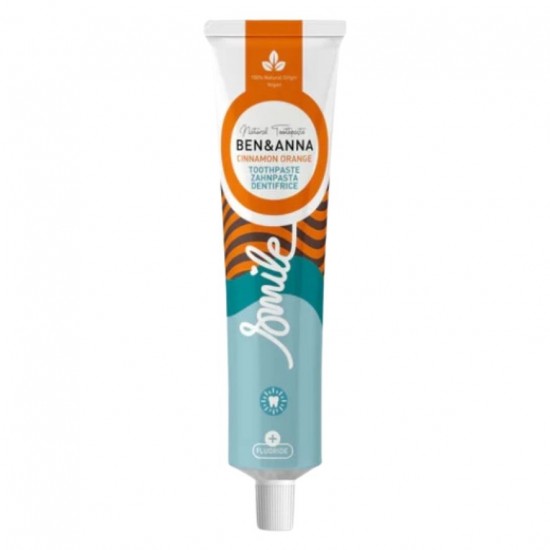 Dentifrico Canela Naranja con Fluor 75ml Ben Anna
