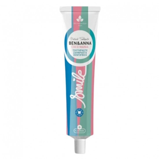 Dentifrico Coco Mania con Fluor 75ml Ben Anna