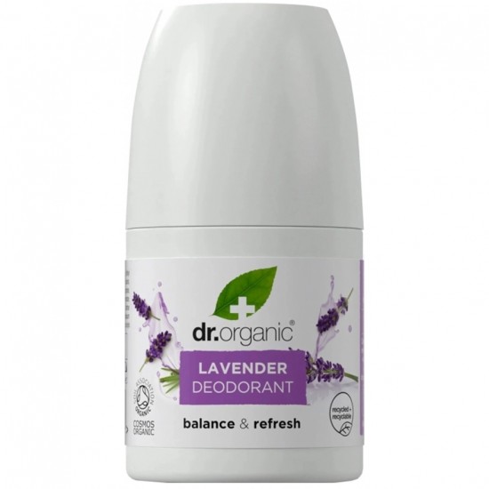 Desodorante Lavanda Balance and Refresh 50ml Dr. Organic Desodorante Lavanda Balance and Refresh 50ml Dr. Organic