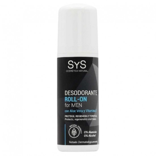 Desodorante Roll On Hombre 75ml SYS Cosmetica Natural Desodorante Roll On Hombre 75ml SYS Cosmetica Natural