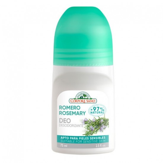 Desodorante Roll-On Romero 75ml Corpore Sano Desodorante Roll-On Romero 75ml Corpore Sano