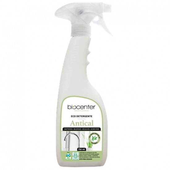 Detergente Antical Spray Eco Vegan 750ml Biocenter Detergente Antical Spray Eco Vegan 750ml Biocenter