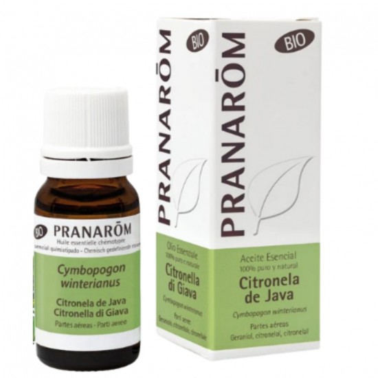 Esencia Citronela Java Aereas Bio 10ml Pranarom Esencia Citronela Java Aereas Bio 10ml Pranarom