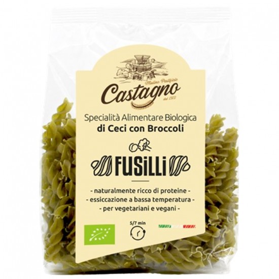 Espirales Garbanzos Brocoli Eco 250g Castagno Espirales Garbanzos Brocoli Eco 250g Castagno