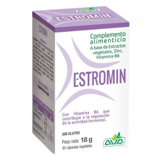 Estromin Vegan Sin Gluten 30caps Avd Estromin Vegan Sin Gluten 30caps Avd