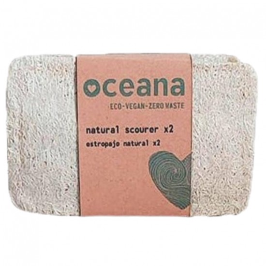 Estropajo Lufa y celulosa 2uds Oceana Estropajo Lufa y celulosa 2uds Oceana