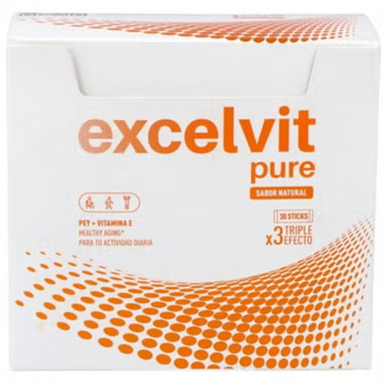 Excelvit Pure Natural Sin Gluten 30 Sticks Excelvit Excelvit Pure Natural Sin Gluten 30 Sticks Excelvit