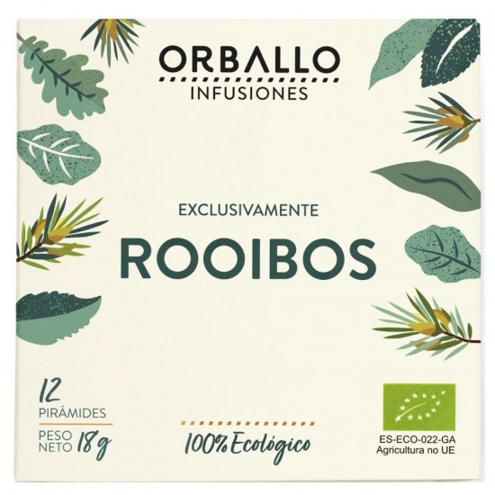 Exclusivamente Rooibos Eco 12 Piramides Orballo Exclusivamente Rooibos Eco 12 Piramides Orballo