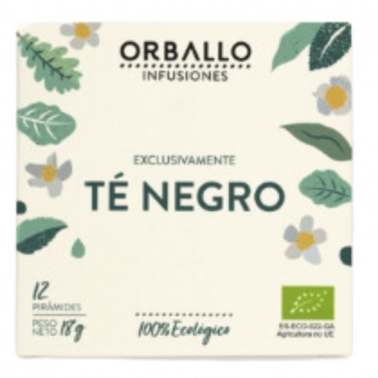 Exclusivamente Te Negro Eco 12 Piramides Orballo Exclusivamente Te Negro Eco 12 Piramides Orballo