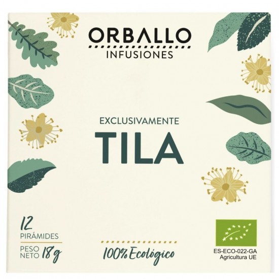 Exclusivamente Tila Eco 12 Piramides Orballo Exclusivamente Tila Eco 12 Piramides Orballo