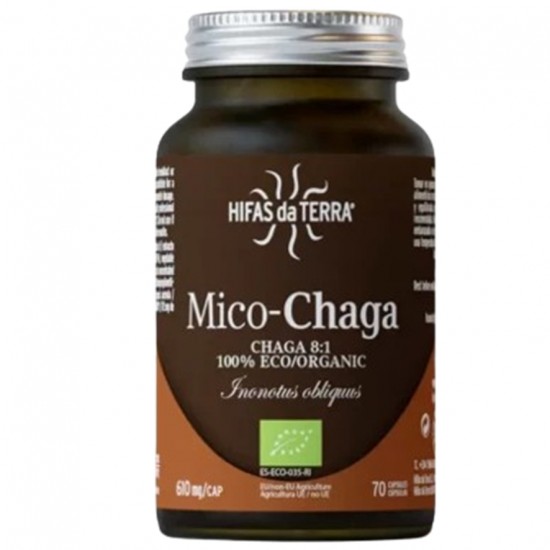 Extracto Mico Chaga Vit.C Eco 70caps Hifas da Terra Extracto Mico Chaga Vit.C Eco 70caps Hifas da Terra
