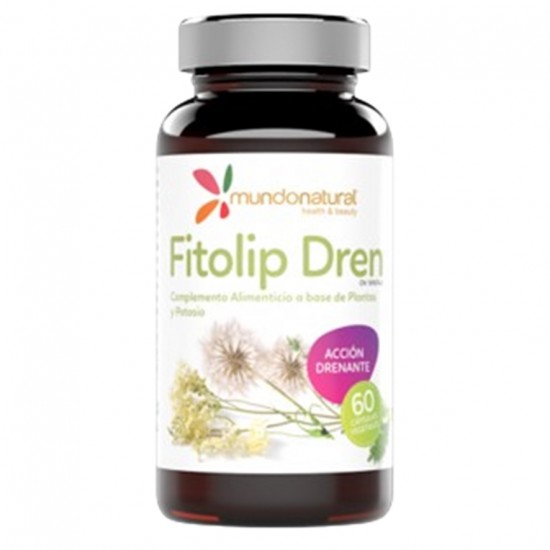 Fitolip Dren 60caps Mundonatural Fitolip Dren 60caps Mundonatural