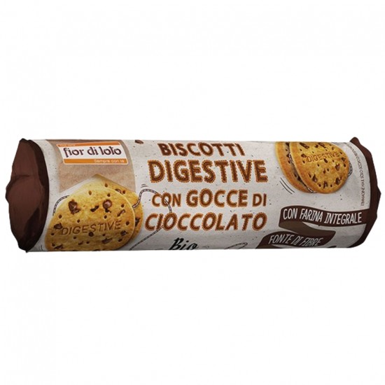 Galletas Digestive Chips Chocolat 250g Fior Di Loto Galletas Digestive Chips Chocolat 250g Fior Di Loto