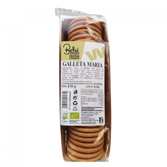 Galletas Maria Proteica Eco 210g Belsi Galletas Maria Proteica Eco 210g Belsi