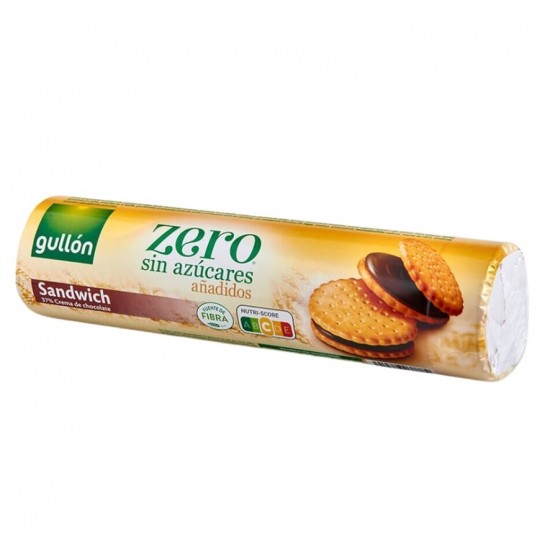 Galletas Sandwich Crema Chocolate SinAzucar 250g Gullon Galletas Sandwich Crema Chocolate SinAzucar 250g Gullon