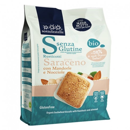 Galletas Trigo Sarraceno Almendras Bio 250g Sottolestelle