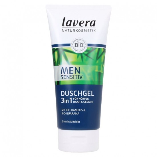 Gel Ducha 3 en 1 Men Sensitiv Bio 200ml Lavera Gel Ducha 3 en 1 Men Sensitiv Bio 200ml Lavera