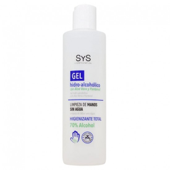 Gel Hidroalcoholico con Aloe Vera 250ml SYS Cosmetica Natural Gel Hidroalcoholico con Aloe Vera 250ml SYS Cosmetica Natural