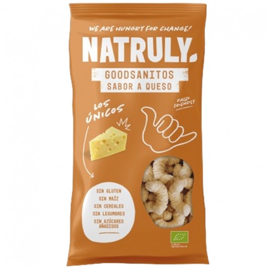 Goodsanitos sabor Queso Bio 70gr Natruly Goodsanitos sabor Queso Bio 70gr Natruly
