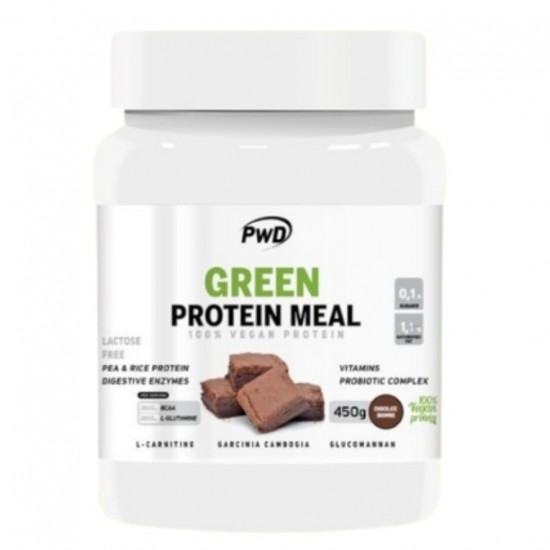 Green Protein Meal Choco Brown Vegan 450g Pwd