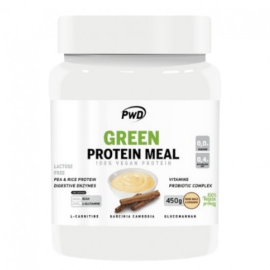 Green Protein Meal Crem Brule Vegan 450g Pwd Green Protein Meal Crem Brule Vegan 450g Pwd