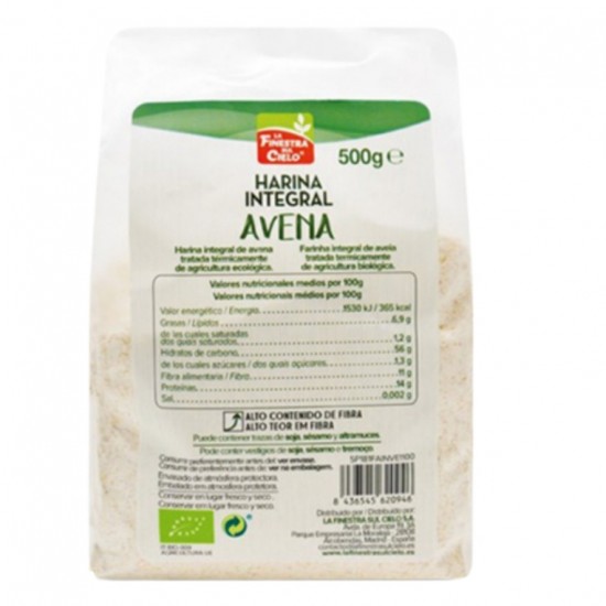 Harina Avena Integral Eco 500g La Finestra Sul Cielo