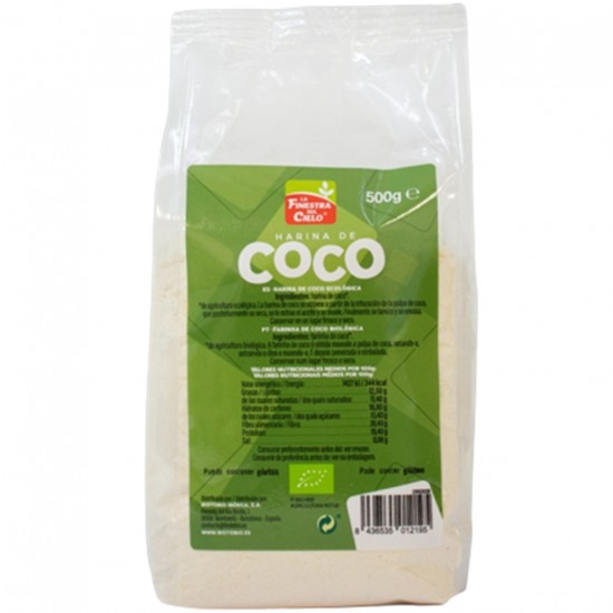 Harina de Coco Eco 500g La Finestra Sul Cielo