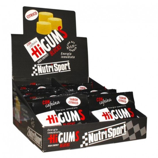 Higums Blocks Citricos con Cafeina 20inf Nutri-Sport Higums Blocks Citricos con Cafeina 20inf Nutri-Sport