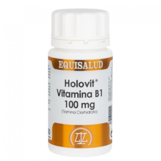 Holovit Vitamina B1 100Mg Tiamina Clorhidrato 50caps Equisalud Holovit Vitamina B1 100Mg Tiamina Clorhidrato 50caps Equisalud