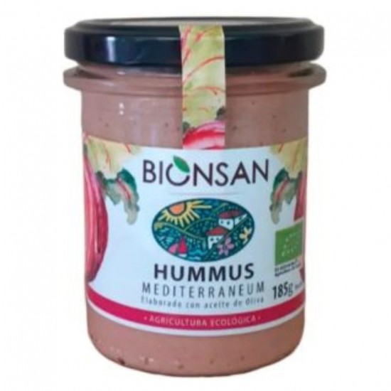Hummus Mediterraneum Eco 185g Bionsan Hummus Mediterraneum Eco 185g Bionsan