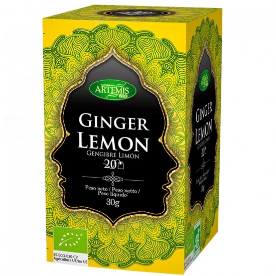 Infusion Ginger Lemon Eco 20 bolsitas Artemis