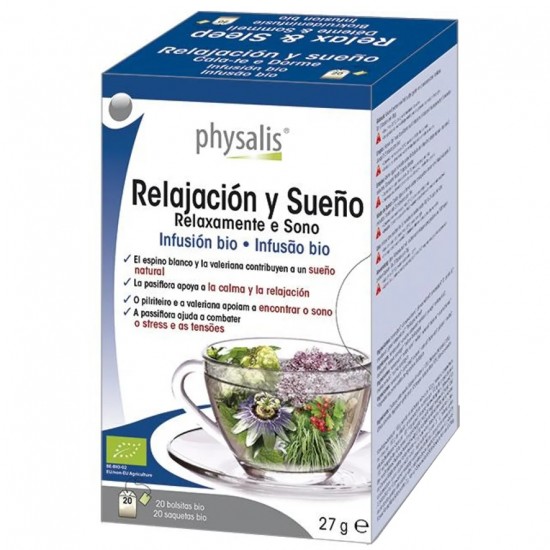 Infusion Relajacion y Sueño Bio 20inf Physalis Infusion Relajacion y Sueño Bio 20inf Physalis
