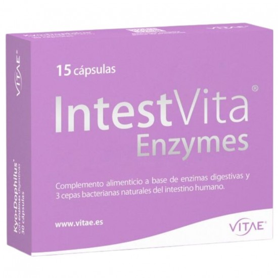 Intestvita Enzymes 15caps Vitae Intestvita Enzymes 15caps Vitae