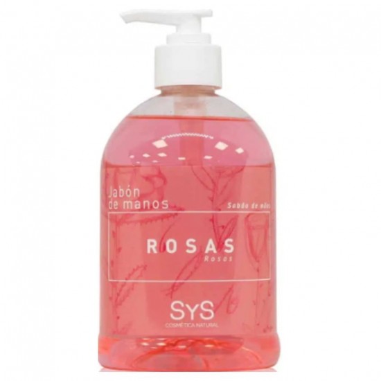 Jabon Manos Rosas 500ml SYS Cosmetica Natural Jabon Manos Rosas 500ml SYS Cosmetica Natural