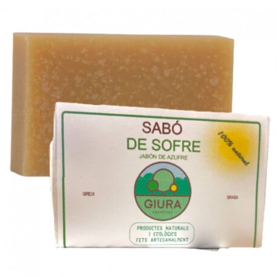 Jabon Solido de Azufre 100ml Giura Cosmetics Jabon Solido de Azufre 100ml Giura Cosmetics
