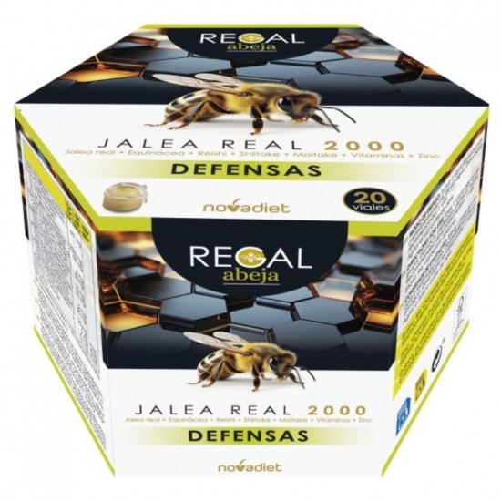 Jalea Real 2000 Defensas 20viales Nova Diet