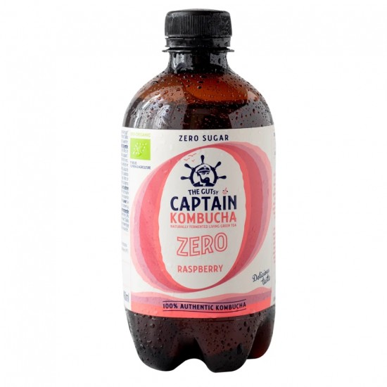 Kombucha Frambuesa Zero Eco 1L Captain Kombucha