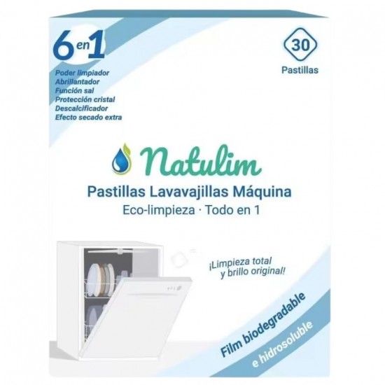 Lavavajillas Pastillas Maquina Vegan 30 pastillas Natulim Lavavajillas Pastillas Maquina Vegan 30 pastillas Natulim
