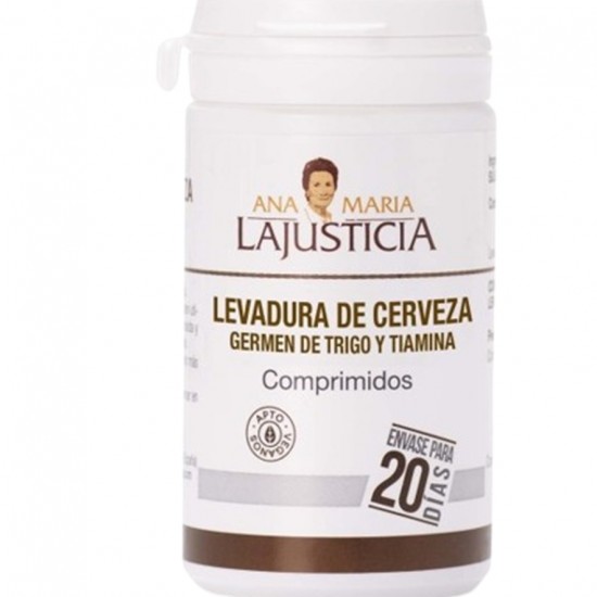 Levadura Cerveza Germen Trigo Tiamina 80comp Ana Maria Lajusticia