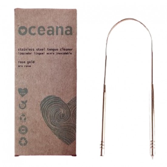 Limpiador Lingual Oro Rosa 1ud Oceana Limpiador Lingual Oro Rosa 1ud Oceana
